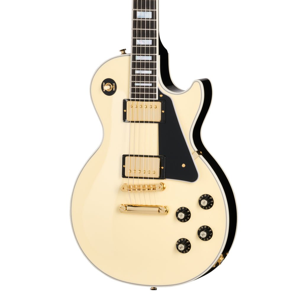 Gibson USA Les Paul Custom 70s - Buttercream Electric Guitars Sky Music