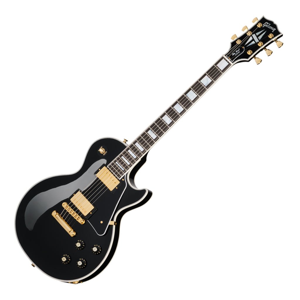 Gibson USA Les Paul Custom 70s - Ebony Electric Guitars Sky Music