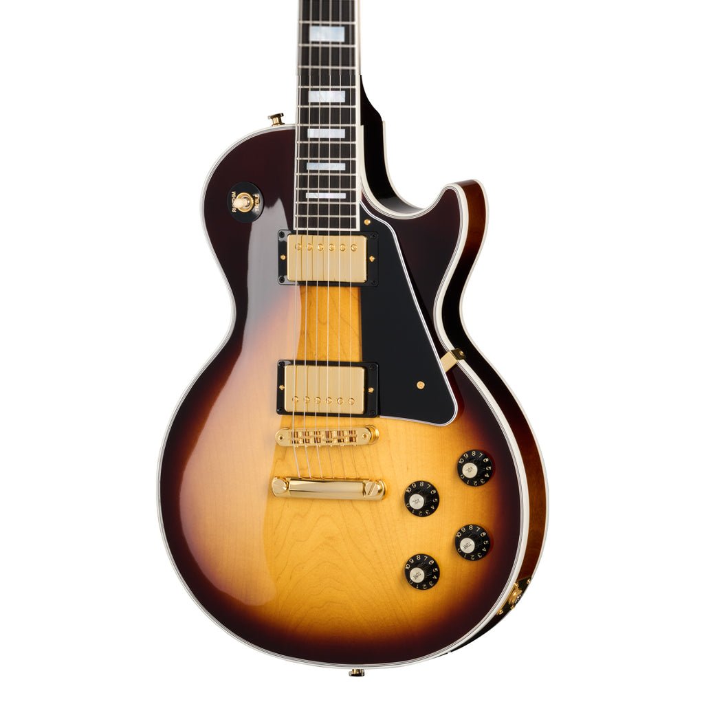Gibson USA Les Paul Custom 70s - Tobacco Burst Electric Guitars Sky Music