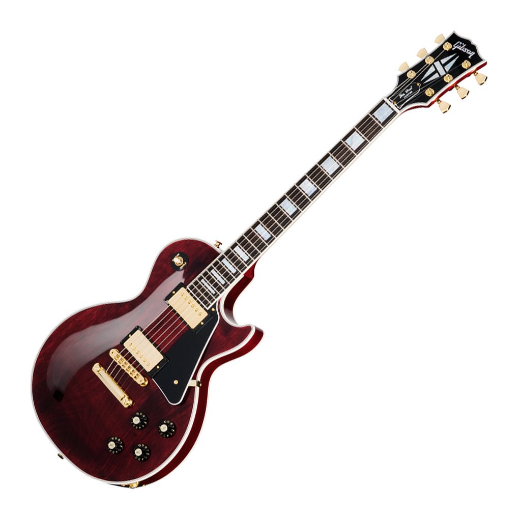 Gibson USA Les Paul Custom 70s - Wine Red Electric Guitars Sky Music