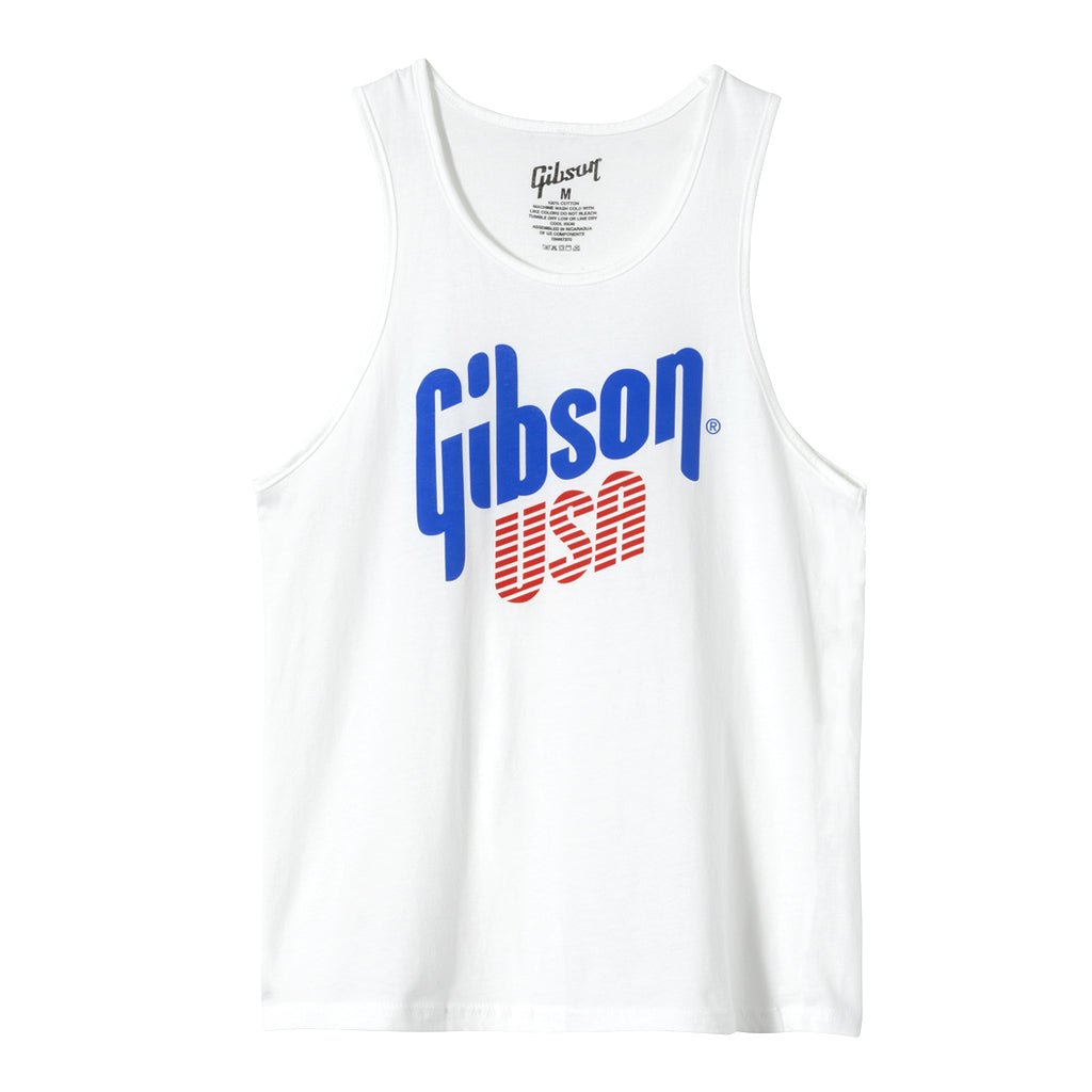 Gibson USA Tank White 2XL Merchandise &amp; Apparel Sky Music