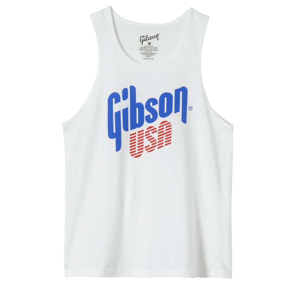 Gibson USA Tank White XL Merchandise &amp; Apparel Sky Music