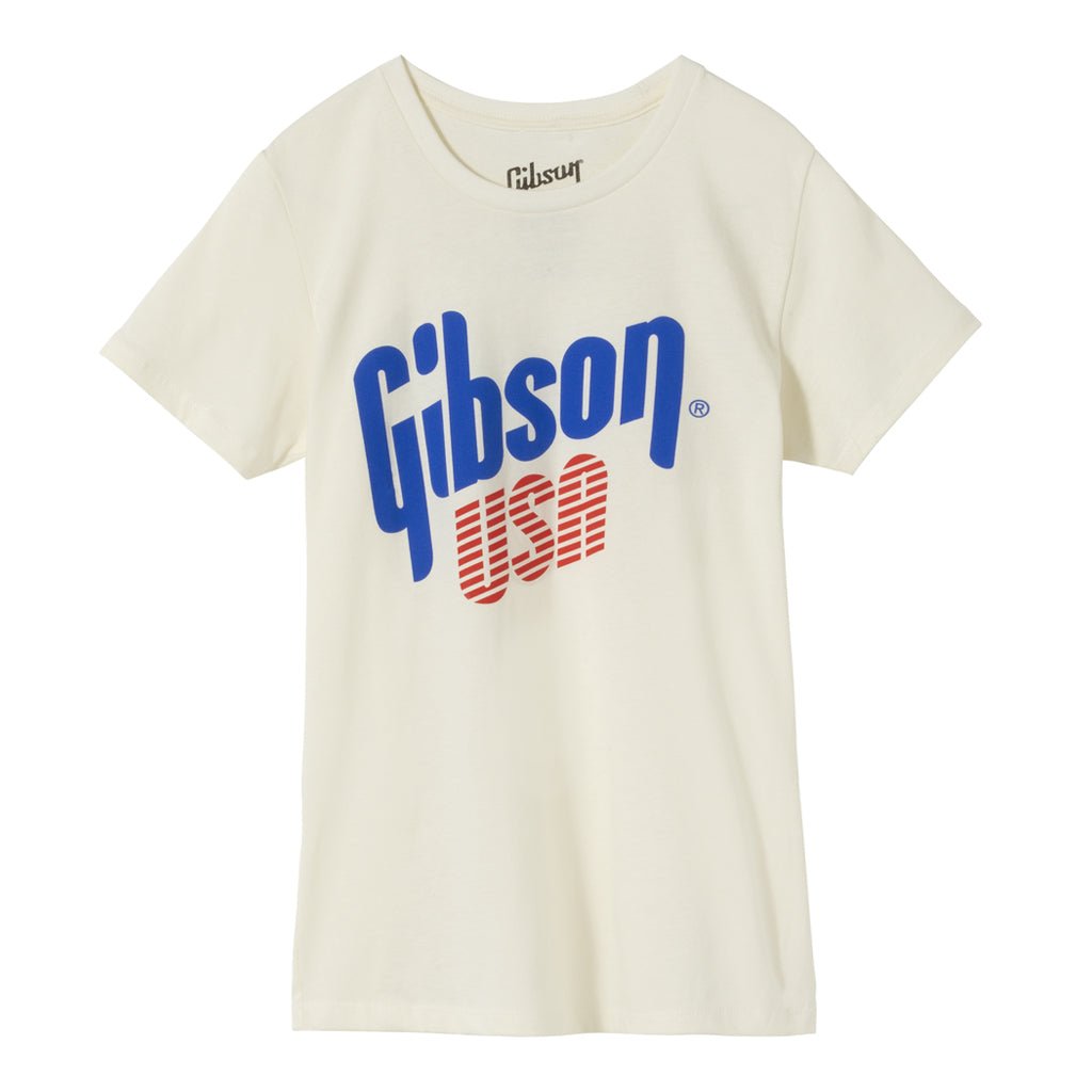Gibson USA Womens Tee Vintage White 3XL Merchandise &amp; Apparel Sky Music