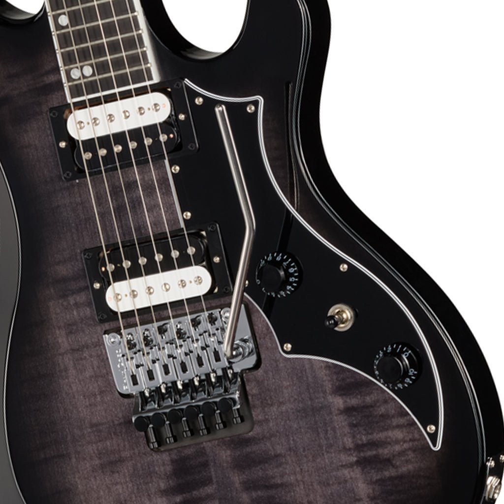 Gibson Victory Floyd Rose Electric Guitar - Translucent Ebony Burst Electric Guitars Sky Music