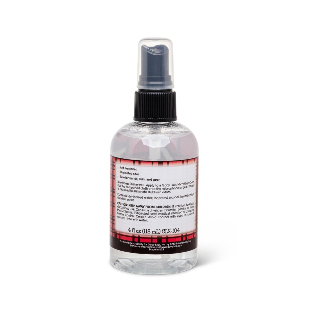 Goby Labs Microphone Sanitizer Instrument Care Products Sky Music