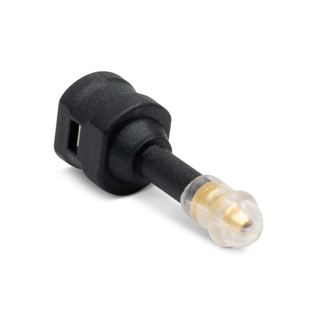 Hosa - Toslink to Mini-Toslink - Fiber Optic Adaptor