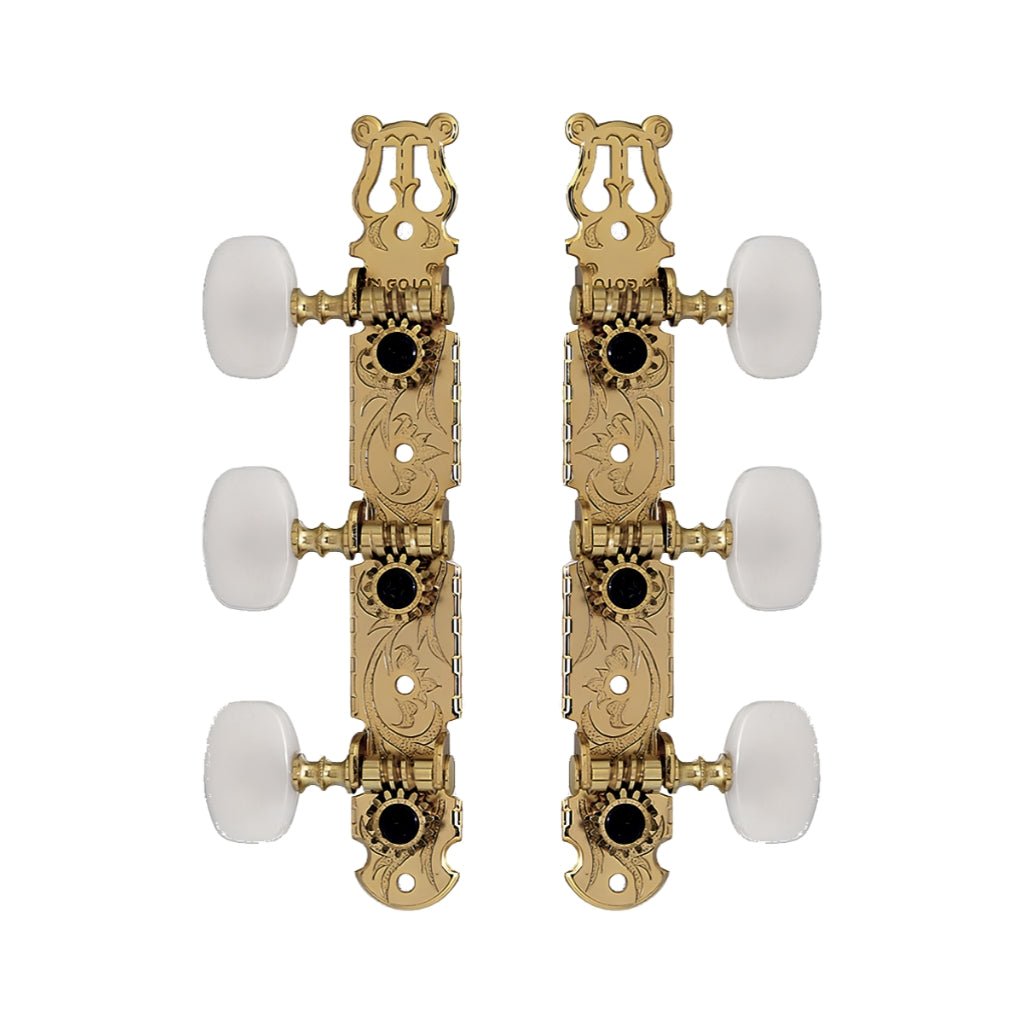 Gotoh 35G450 Classical Guitar Machine Heads - Flash Gold Guitar Spare Parts Sky Music