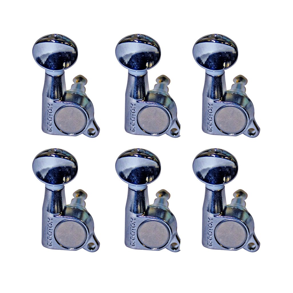 Gotoh G29 Deluxe 6-In-Line Machine Heads Guitar Spare Parts Sky Music