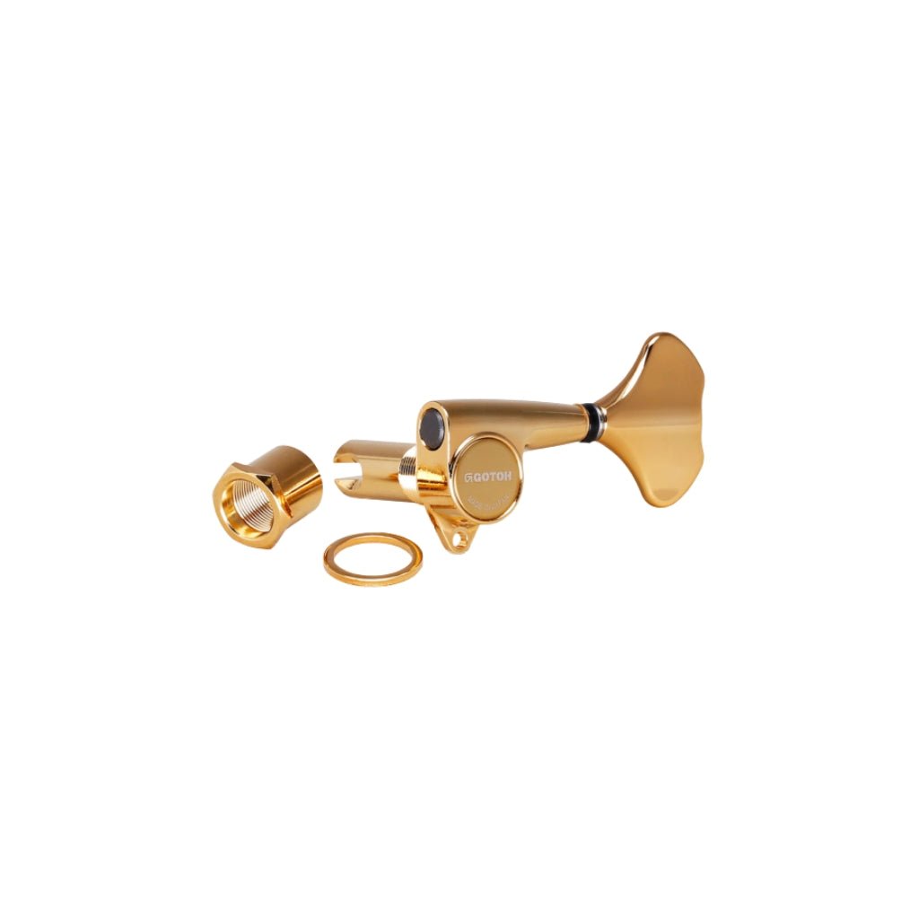 Gotoh GB707 Premium Bass Tuning Peg - Gold/Single Guitar Spare Parts Sky Music