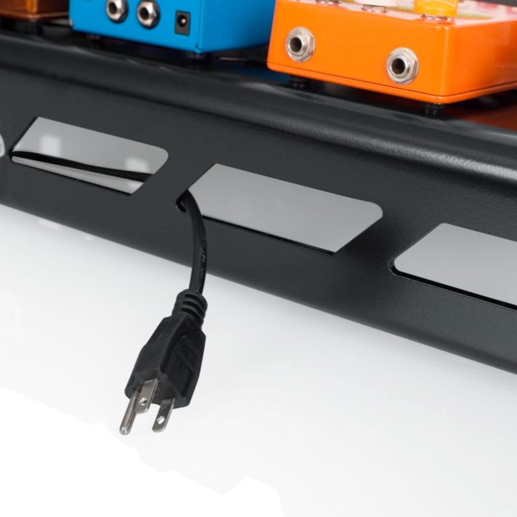 Gator - GPB-XBAK-1 Black Aluminum Pedal Board - XL w/ Carry Bag