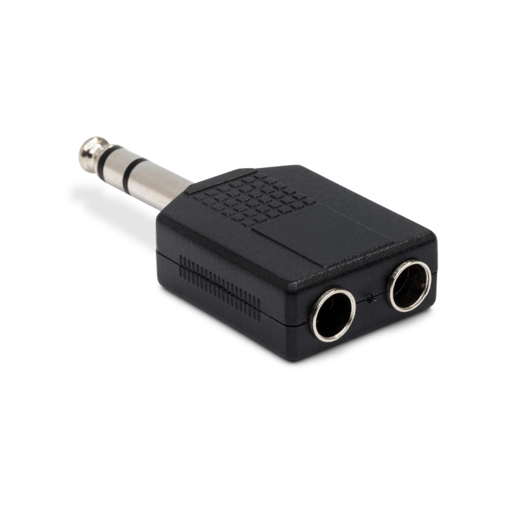 Hosa Dual - 1/4 in TRS to 1/4 in TRS - Adaptor