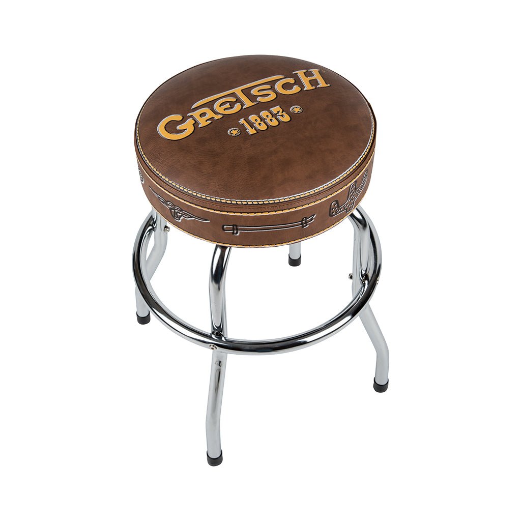 Gretsch 1883 Logo Barstool - 25" Merchandise &amp; Apparel Sky Music