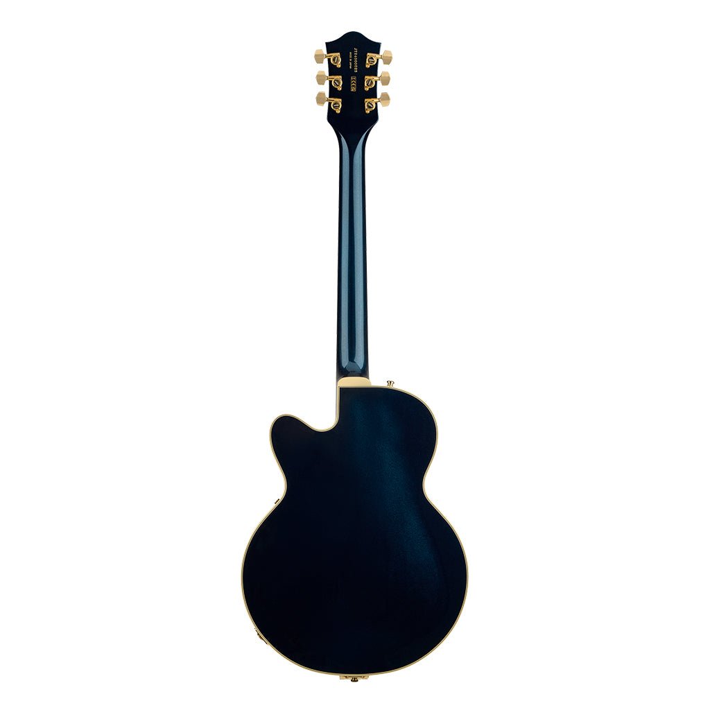 Gretsch Broadkaster Jr LX Center Block with String Thru Bigsby Ebony Fingerboard Midnight Sapphire Electric Guitars Sky Music