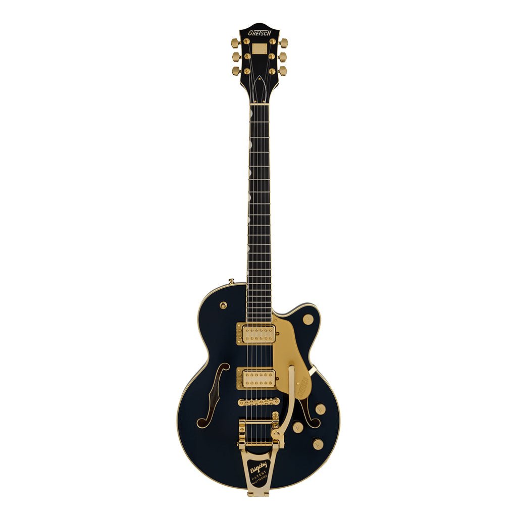 Gretsch Broadkaster Jr LX Center Block with String Thru Bigsby Ebony Fingerboard Midnight Sapphire Electric Guitars Sky Music