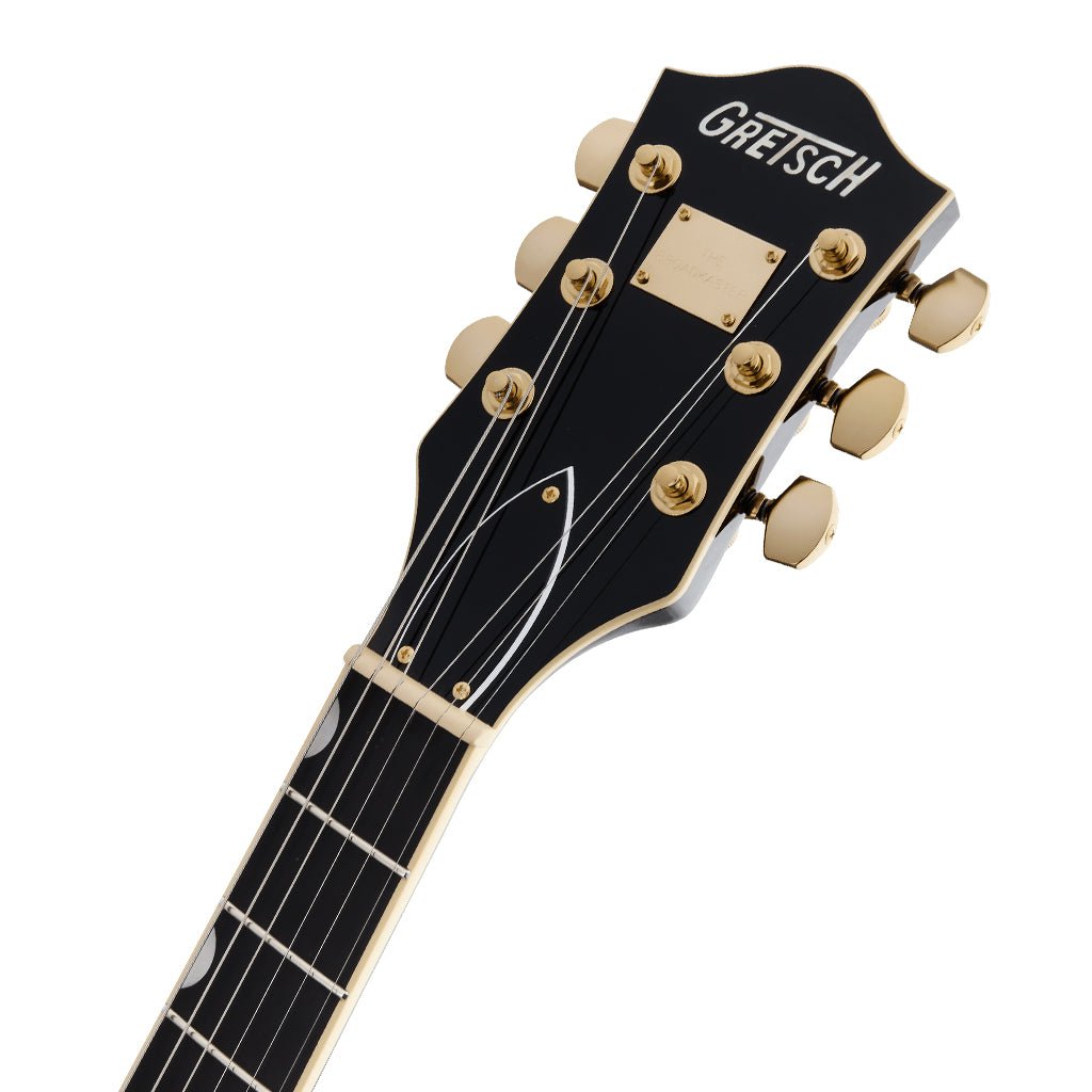 Gretsch Broadkaster LX Center Block with String Thru Bigsby Ebony Fingerboard Black Electric Guitars Sky Music