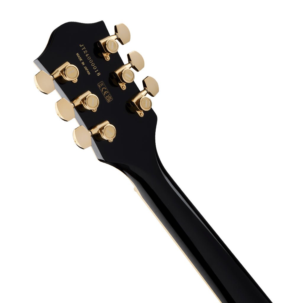 Gretsch Broadkaster LX Center Block with String Thru Bigsby Ebony Fingerboard Black Electric Guitars Sky Music
