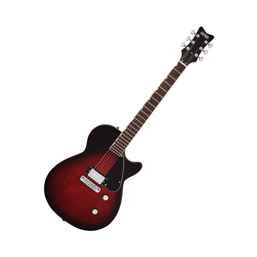 Gretsch Electromatic Jet Club 1 Pickup Rosewood Electric Guitar - Claret Burst Electric Guitars Sky Music