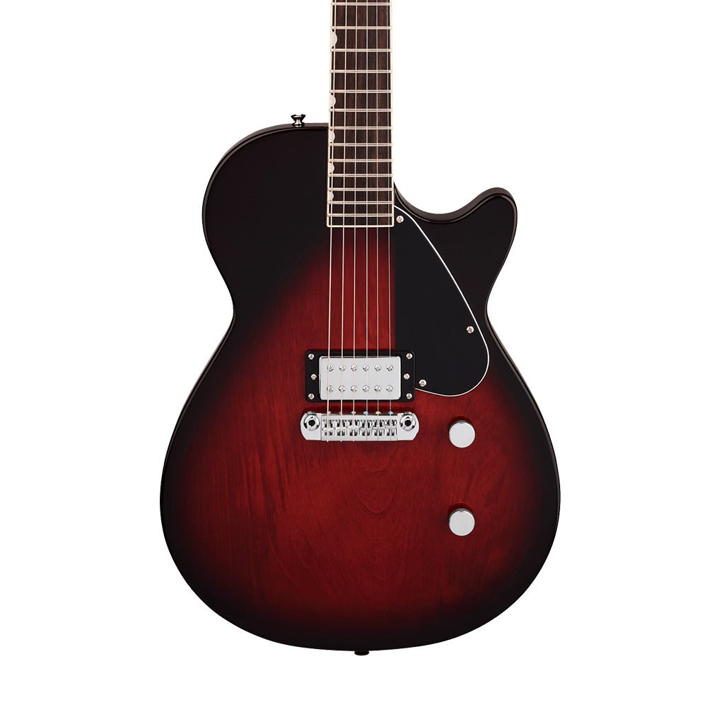 Gretsch Electromatic Jet Club 1 Pickup Rosewood Electric Guitar - Claret Burst Electric Guitars Sky Music