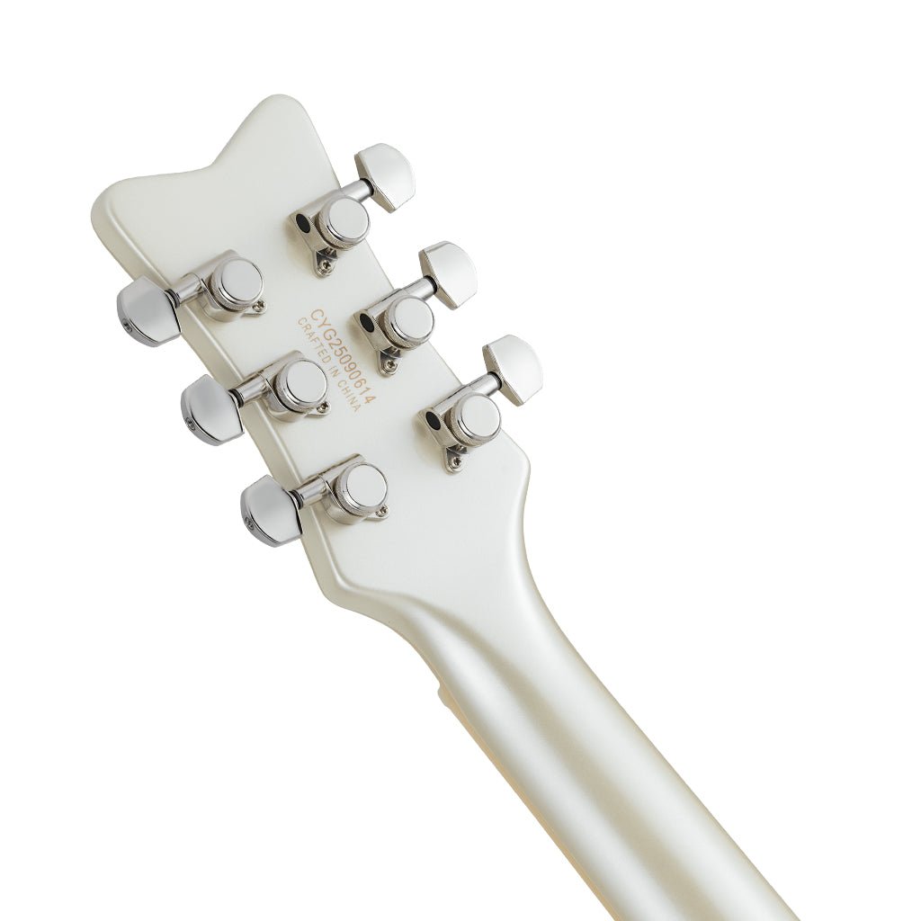Gretsch Electromatic Premier Jet Ebony Fingerboard - Vintage Pearl Electric Guitars Sky Music