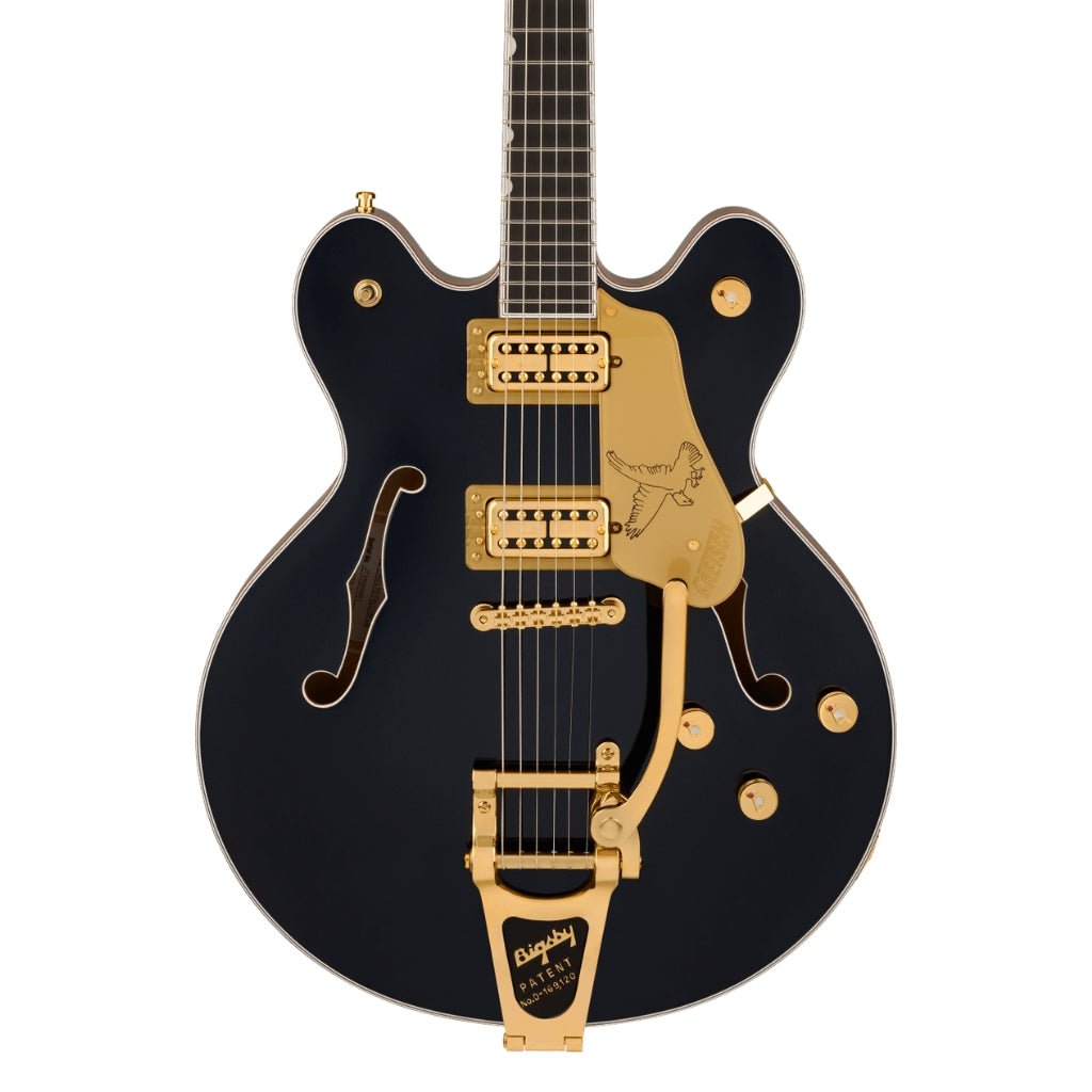 Gretsch Falcon Center Block LTD with String-Thru Bigsby Electric Guitar - Midnight Sapphire, Ebony Fingerboard Electric Guitars Sky Music