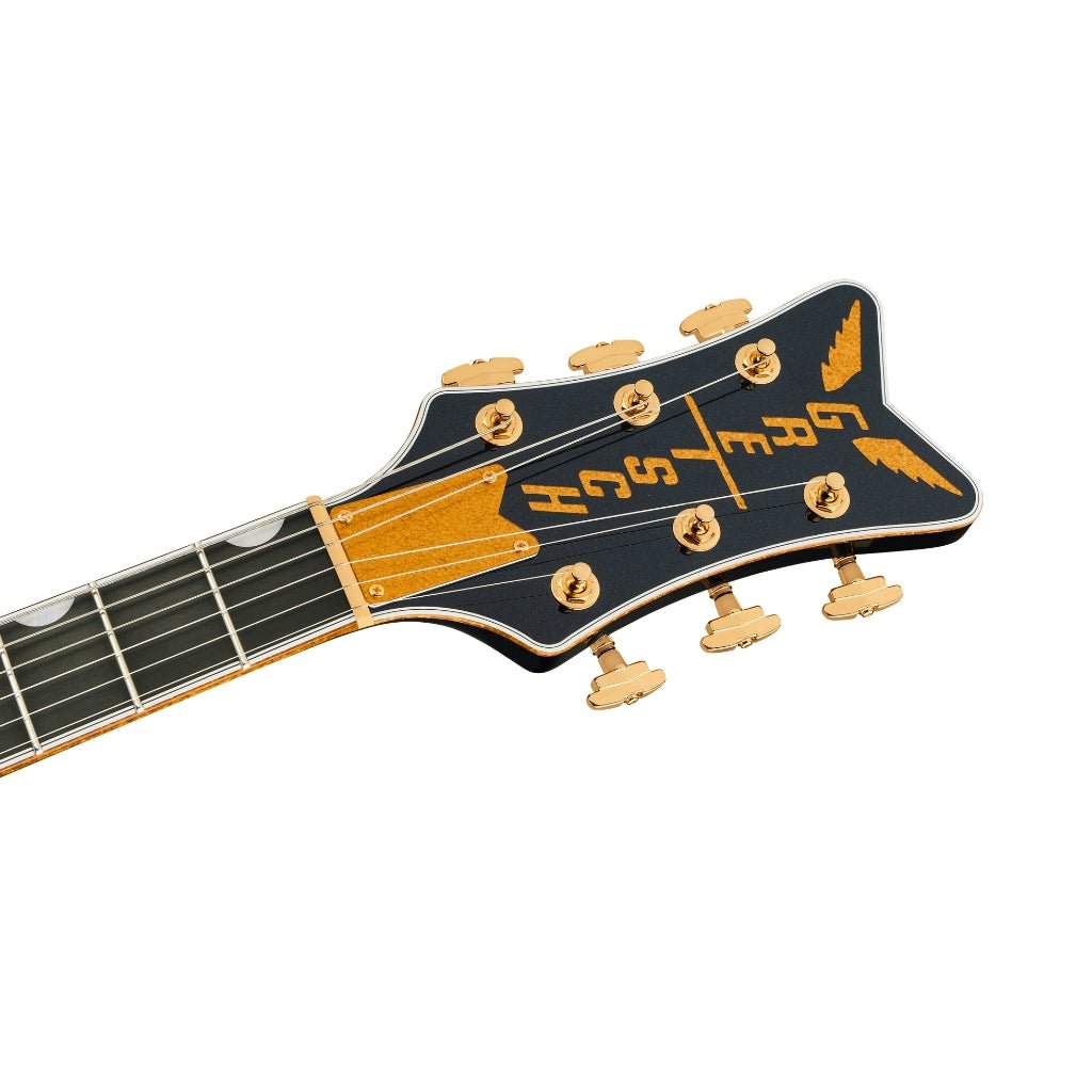 Gretsch Falcon Center Block LTD with String-Thru Bigsby Electric Guitar - Midnight Sapphire, Ebony Fingerboard Electric Guitars Sky Music