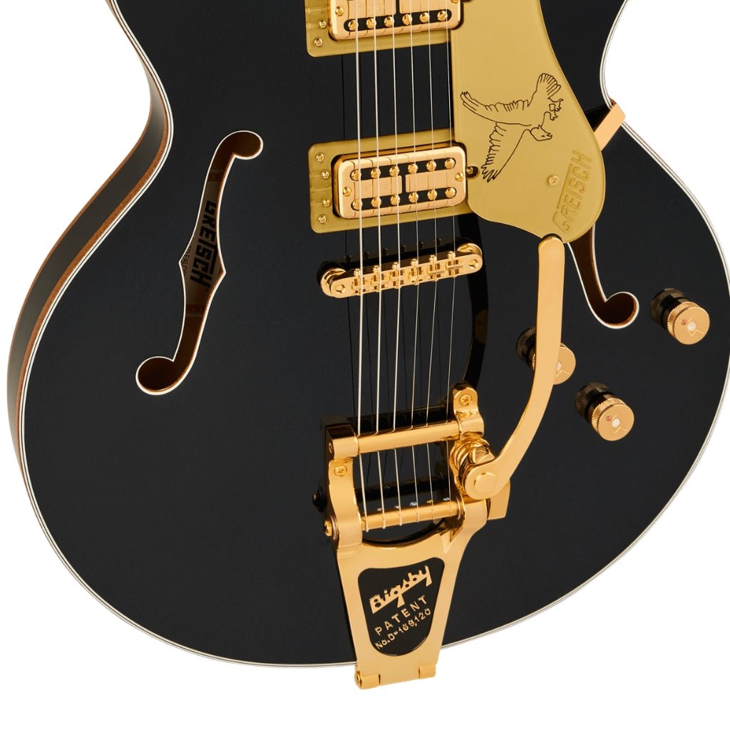 Gretsch Falcon Center Block LTD with String-Thru Bigsby Electric Guitar - Midnight Sapphire, Ebony Fingerboard Electric Guitars Sky Music