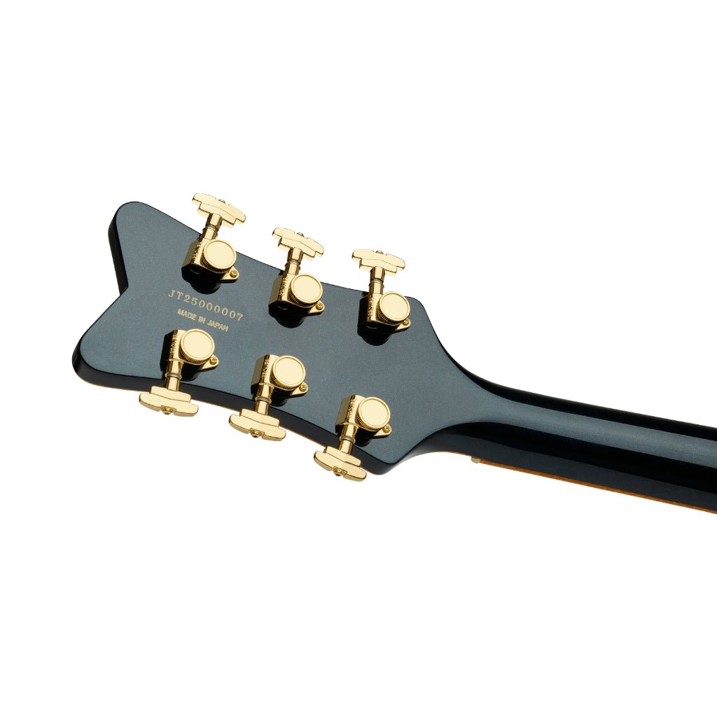 Gretsch Falcon Center Block LTD with String-Thru Bigsby Electric Guitar - Midnight Sapphire, Ebony Fingerboard Electric Guitars Sky Music