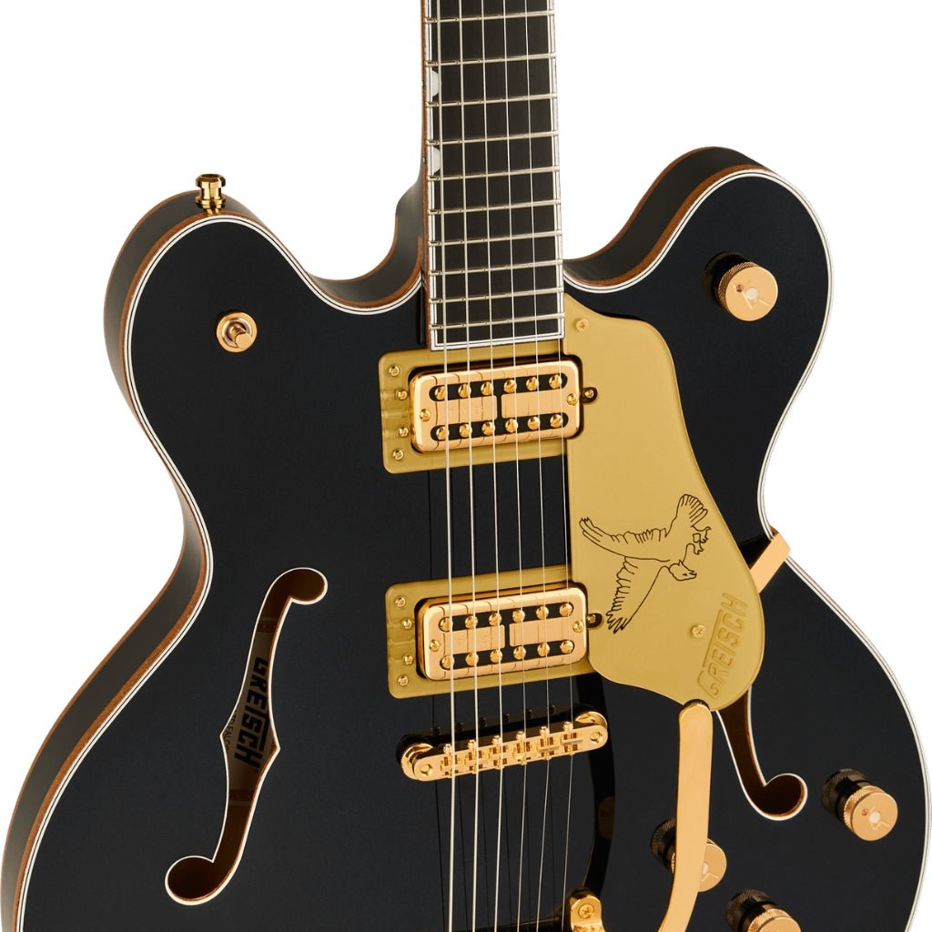 Gretsch Falcon Center Block LTD with String-Thru Bigsby Electric Guitar - Midnight Sapphire, Ebony Fingerboard Electric Guitars Sky Music