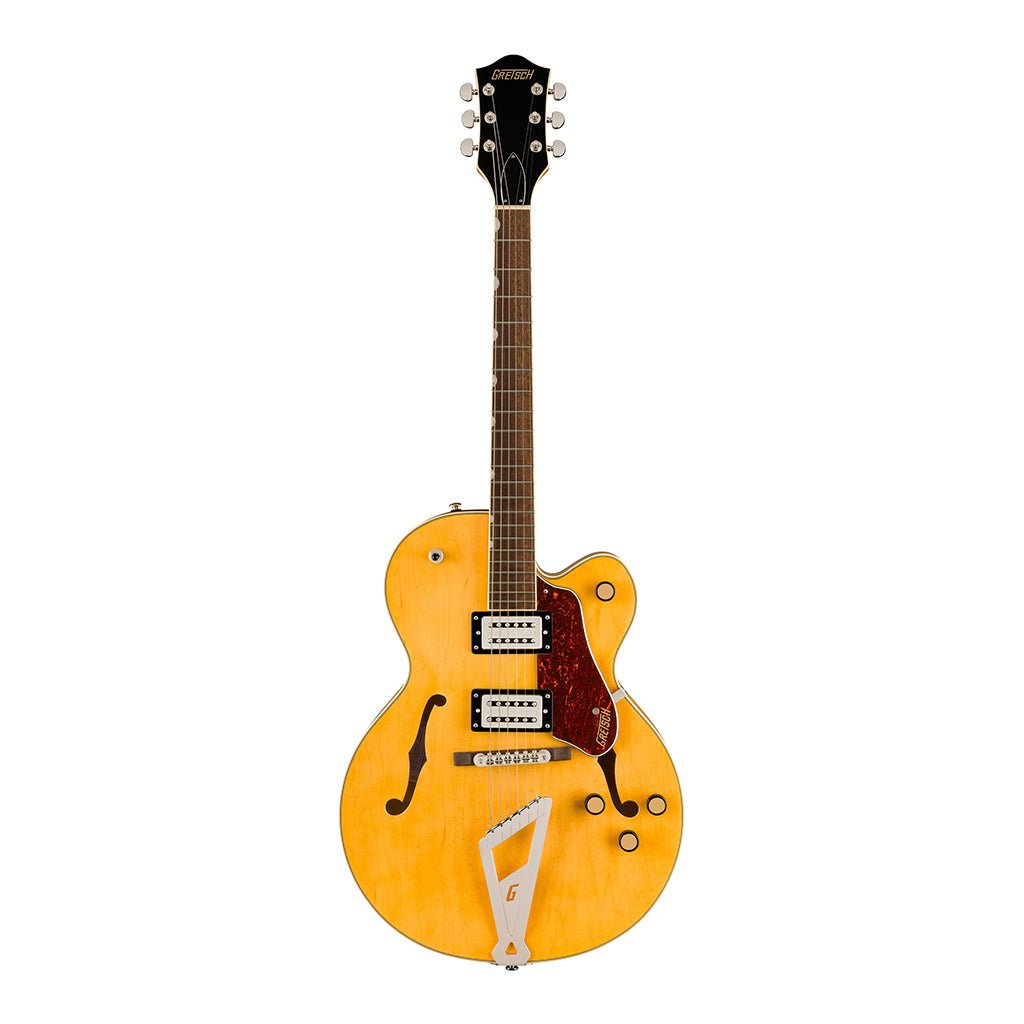 Gretsch G2420 Streamliner Hollow Body with Chromatic II and Laurel Fingerboard - Village Amber Electric Guitars Sky Music