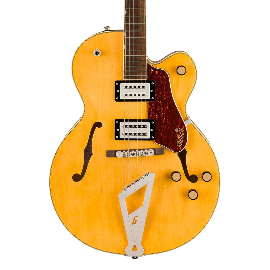 Gretsch G2420 Streamliner Hollow Body with Chromatic II and Laurel Fingerboard - Village Amber Electric Guitars Sky Music