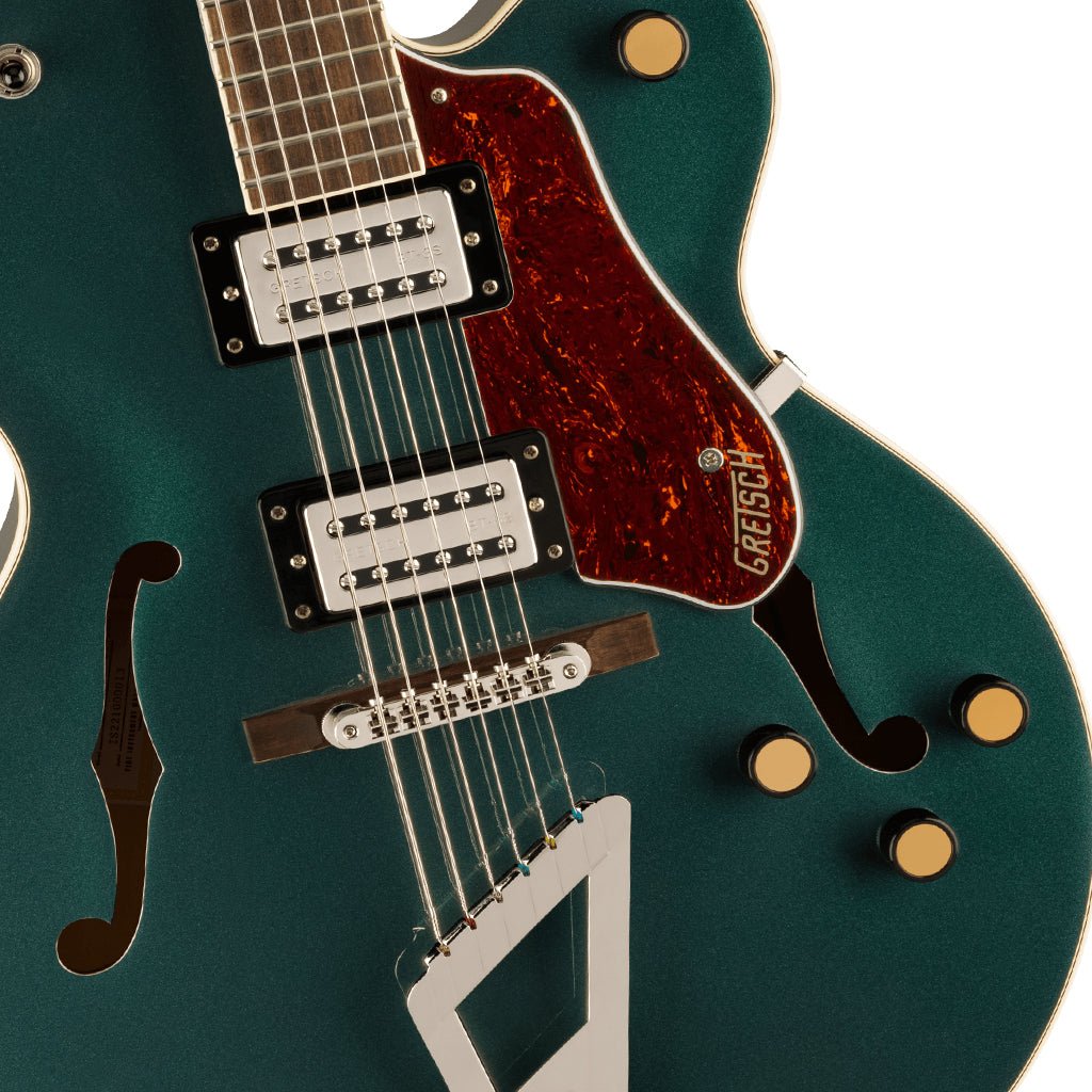 Gretsch G2420 Streamliner Hollow Body with Chromatic II Broad'Tron BT-3S Pickups Cadillac Green Electric Guitars Sky Music