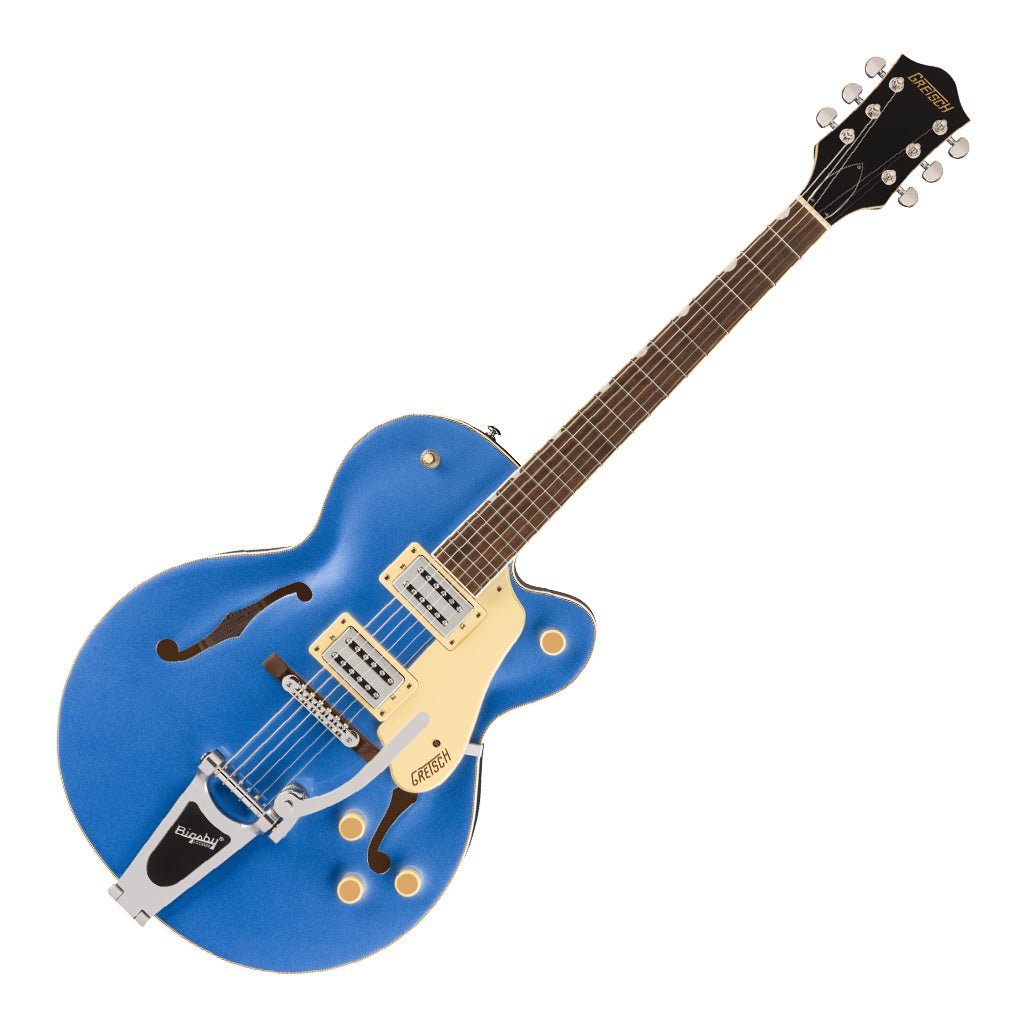 Gretsch G2420T Streamliner Hollow Body with Bigsby and Laurel Fingerboard - Fairlane Blue Electric Guitars Sky Music