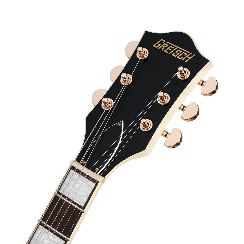 Gretsch G2420TG Limited Edition Streamliner Hollow Body w/Bigsby Laurel Fingerboard BroadTron BT-3S Pickups - Vintage White Electric Guitars Sky Music