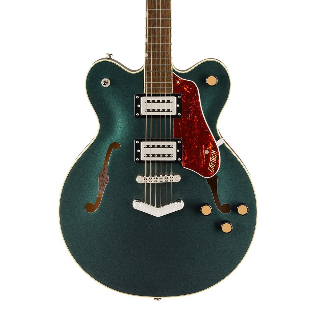Gretsch G2622 Streamliner Center Block Double-Cut with V-Stoptail and Laurel Fingerboard - Cadillac Green Electric Guitars Sky Music