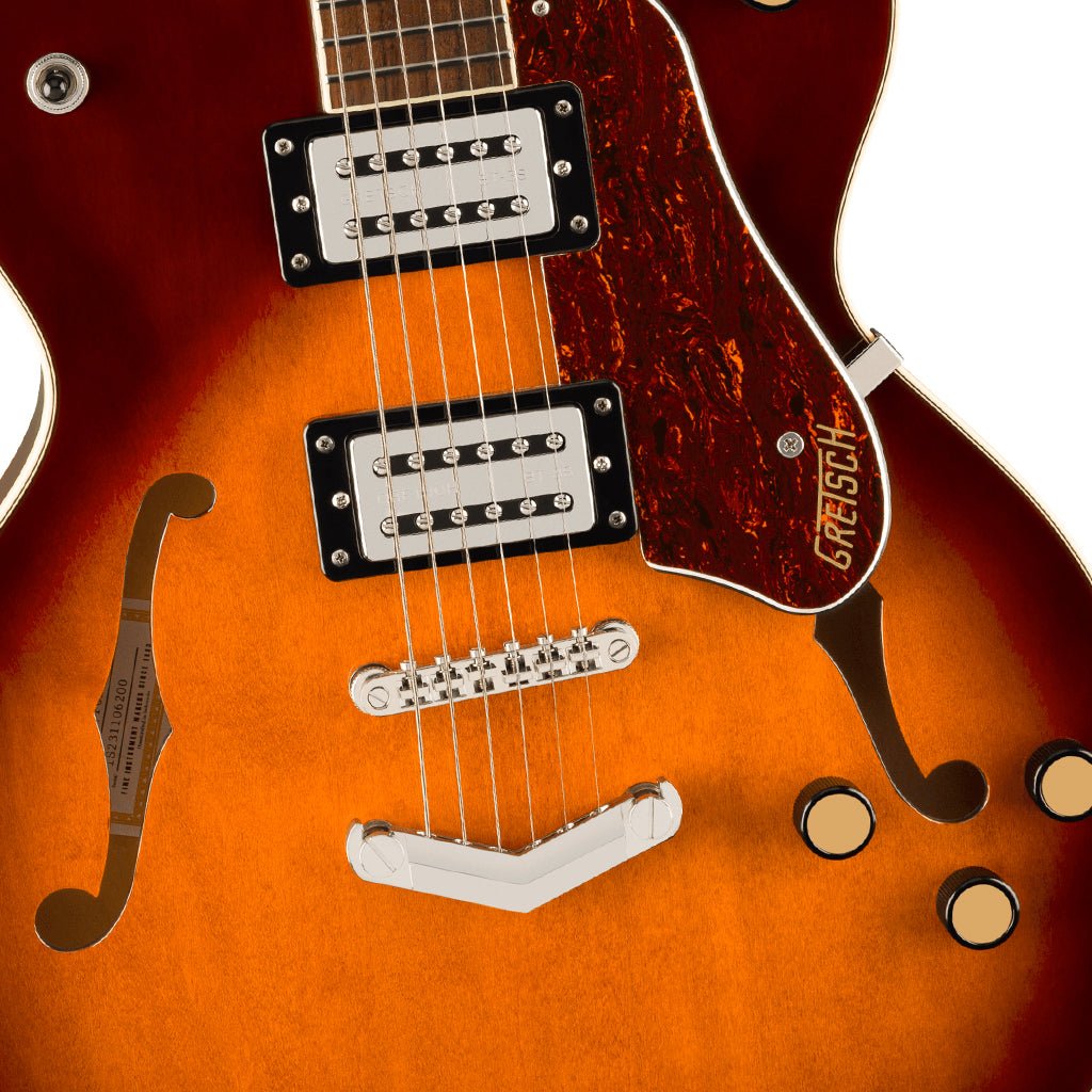 Gretsch G2622 Streamliner Center Block Double-Cut with V-Stoptail and Laurel Fingerboard - Forge Glow Electric Guitars Sky Music