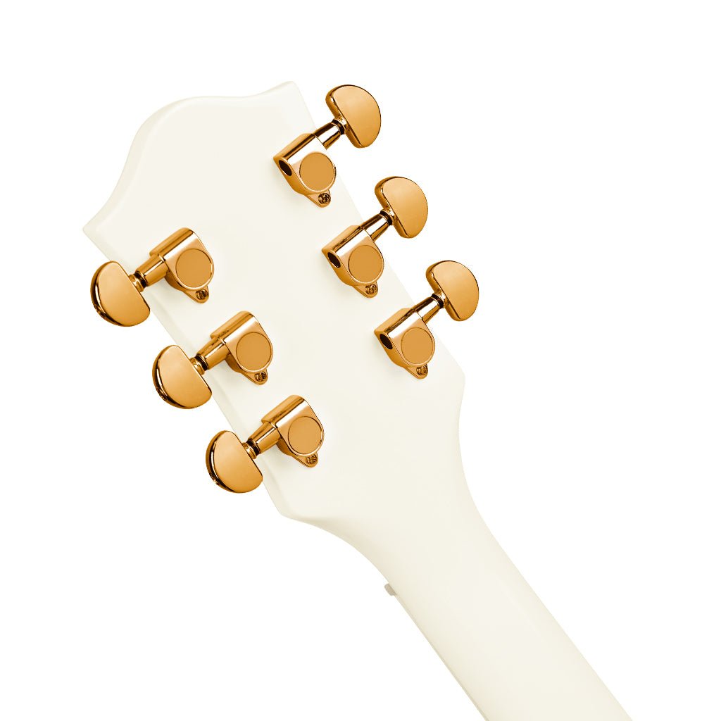 Gretsch G2622TG Limited Edition Streamliner Center Block Doublecut w/Bigsby Laurel Fingerboard BroadTron BT-3S Pickups - Vintage White Electric Guitars Sky Music