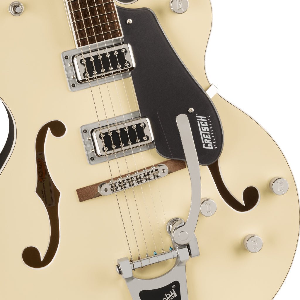 Gretsch G5420T Electromatic Two Tone Vintage White/London Grey Electric Guitars Sky Music