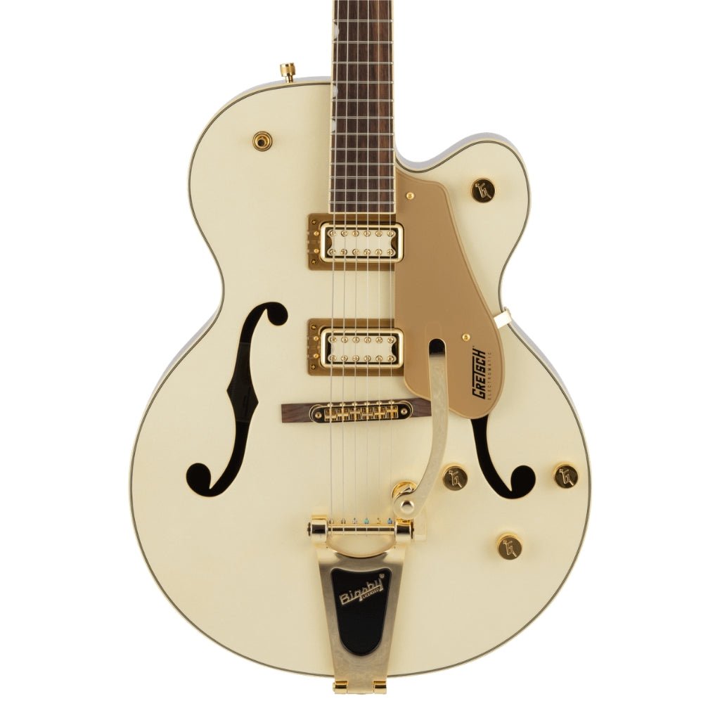 Gretsch G5420TG Electromatic Pristine LTD Hollow Body Single-Cut with Bigsby Electric Guitar - White Gold, Laurel Fingerboard Electric Guitars Sky Music