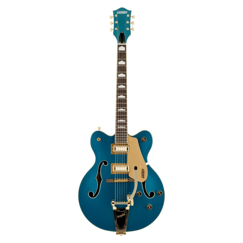 Gretsch G5422TG Electromatic Pristine LTD Hollow Body Double-Cut with Bigsby Electric Guitar - Petrol, Laurel Fingerboard Electric Guitars Sky Music