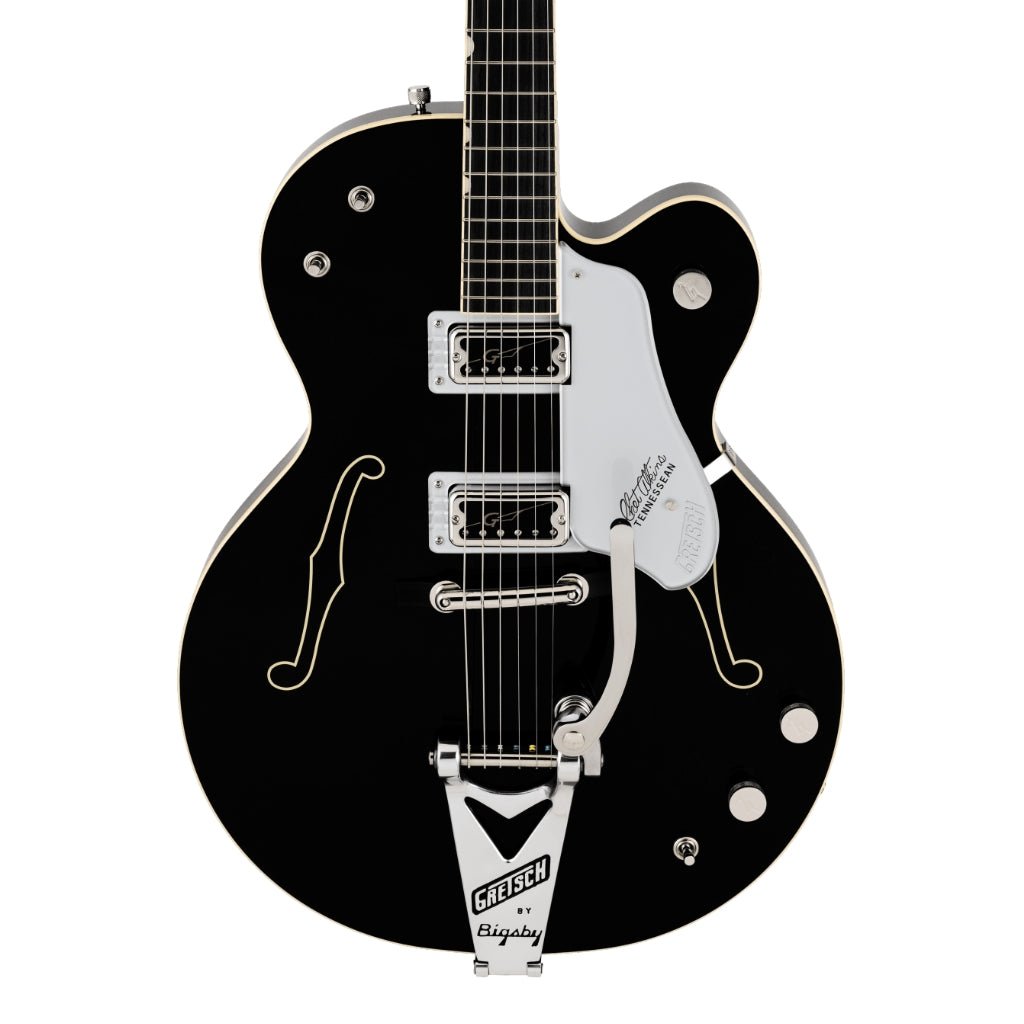 Gretsch G6119T-62 Vintage Select Limited Edition '62 Tennessean Hollow Body with Bigsby - Black, Rosewood Fingerboard Electric Guitars Sky Music