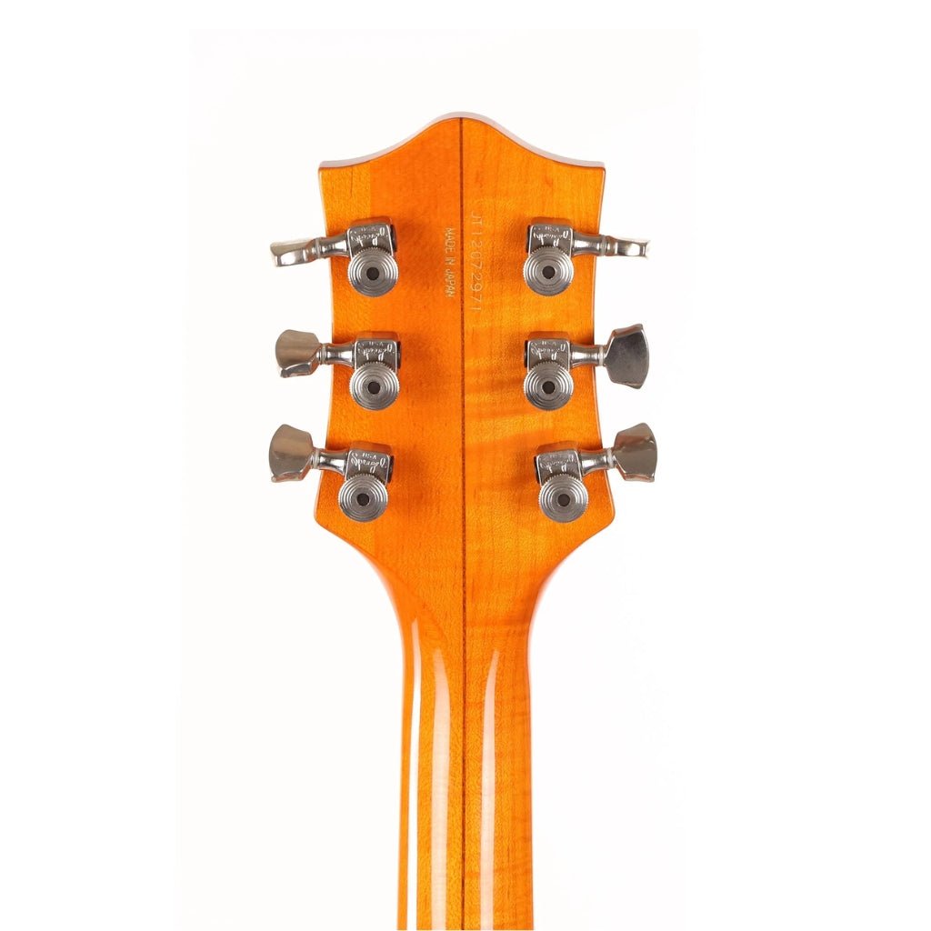 Gretsch G6120RHH Reverend Horton Heat Signature Hollow Body with Bigsby® - Ebony Fingerboard - Orange Stain Lacquer Electric Guitars Sky Music