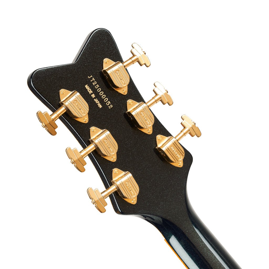 Gretsch G6134TG-58 Limited Edition 1958 Custom Penguin w/Bigsby Ebony Fingerboard - Emerald Night Electric Guitars Sky Music