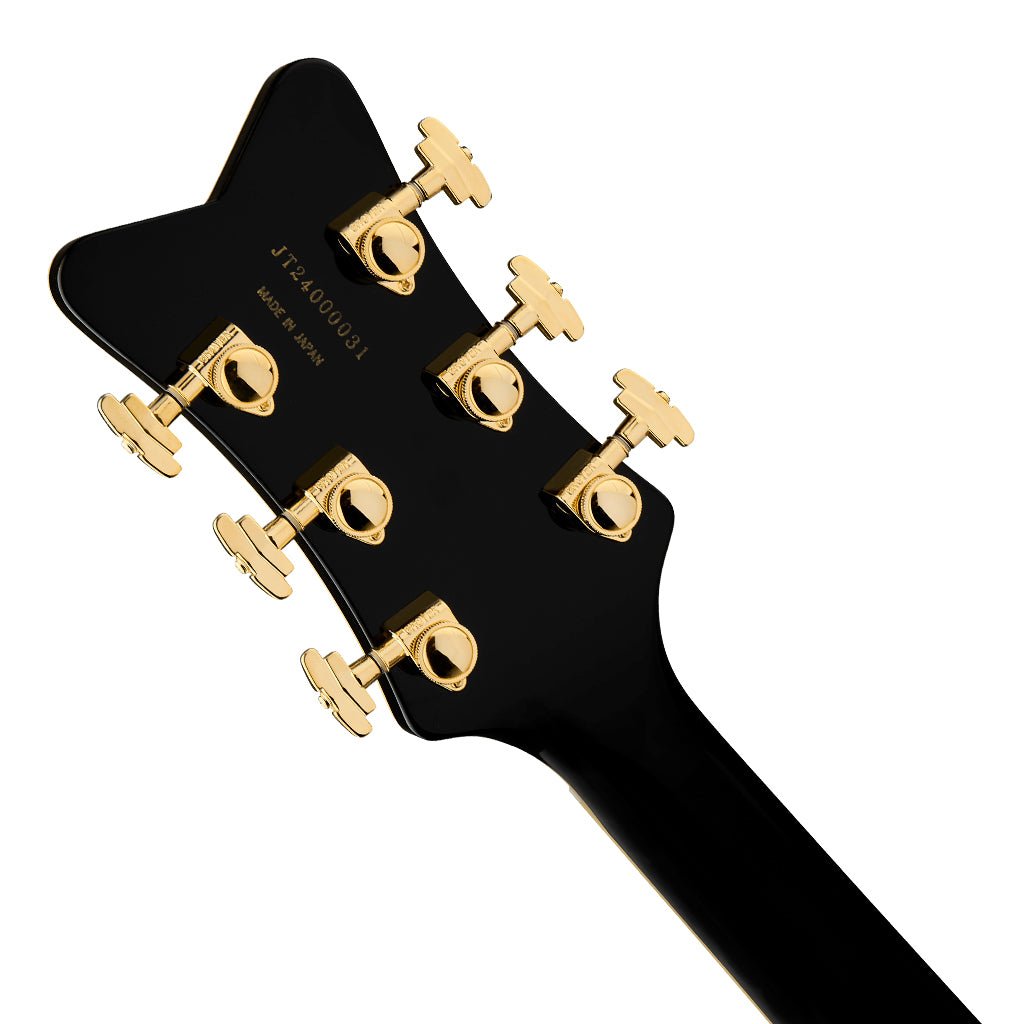 Gretsch G6134TG Limited Edition Paisley Penguin with String Thru Bigsby Ebony Fingerboard Gold Paisley Electric Guitars Sky Music