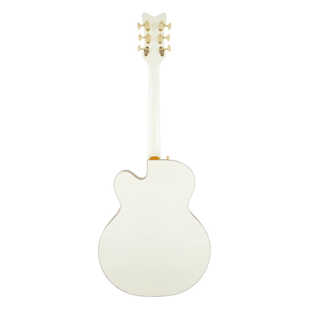 Gretsch G6136-55 Vintage Select Limited Edition ‘55 Falcon Left Handed Electric Guitar - Vintage White, Ebony Fingerboard Electric Guitars Sky Music