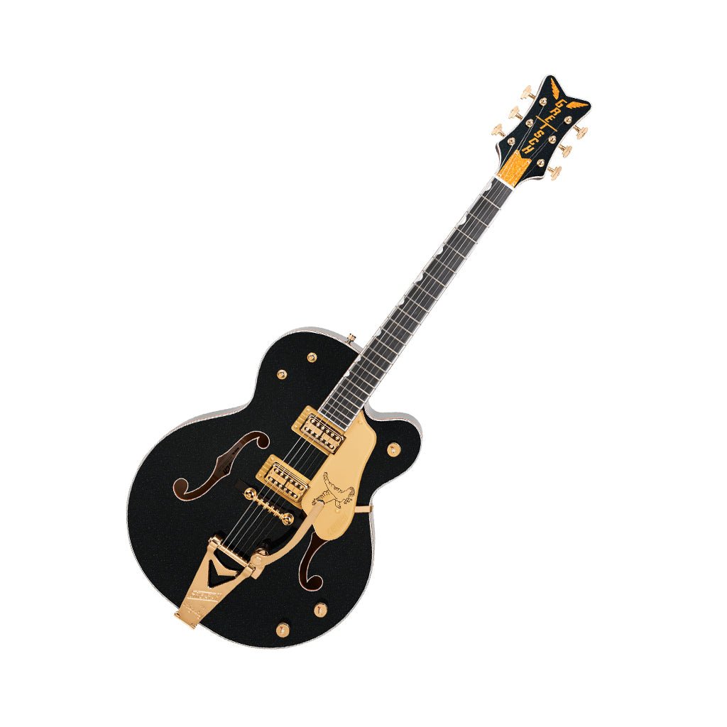 Gretsch G6136TG-58 Limited Edition 1958 Custom Falcon w/Bigsby Ebony Fingerboard - Emerald Night Electric Guitars Sky Music