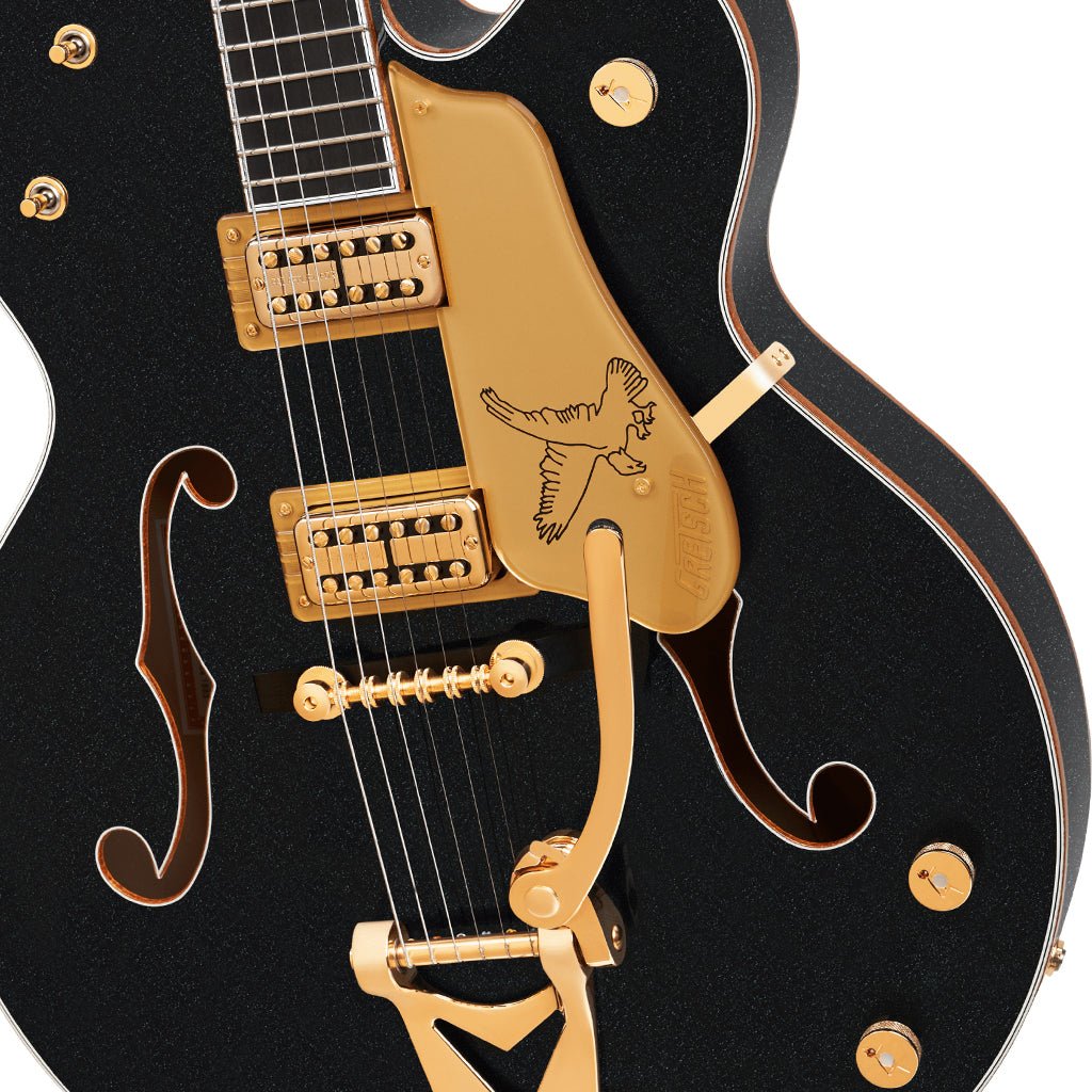 Gretsch G6136TG-58 Limited Edition 1958 Custom Falcon w/Bigsby Ebony Fingerboard - Emerald Night Electric Guitars Sky Music