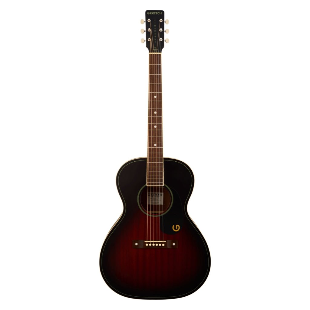 Gretsch Jim Dandy Concert Acoustic Guitar - Deep Cherry Burst, Walnut Fingerboard Acoustic Guitars Sky Music