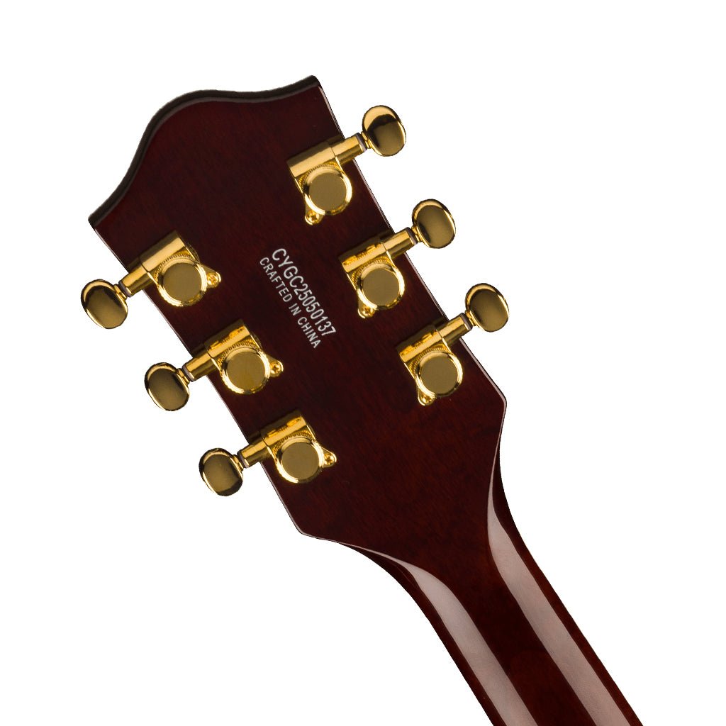 Gretsch Limited Edition Abbey Road Studiomatic Hollow Body w//Bigsby & Gold Hardware - Classic Walnut Stain Electric Guitars Sky Music