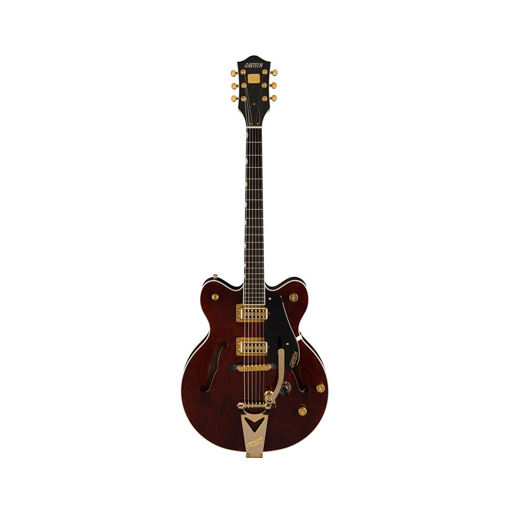 Gretsch Limited Edition Abbey Road Studiomatic Hollow Body w//Bigsby & Gold Hardware - Classic Walnut Stain Electric Guitars Sky Music