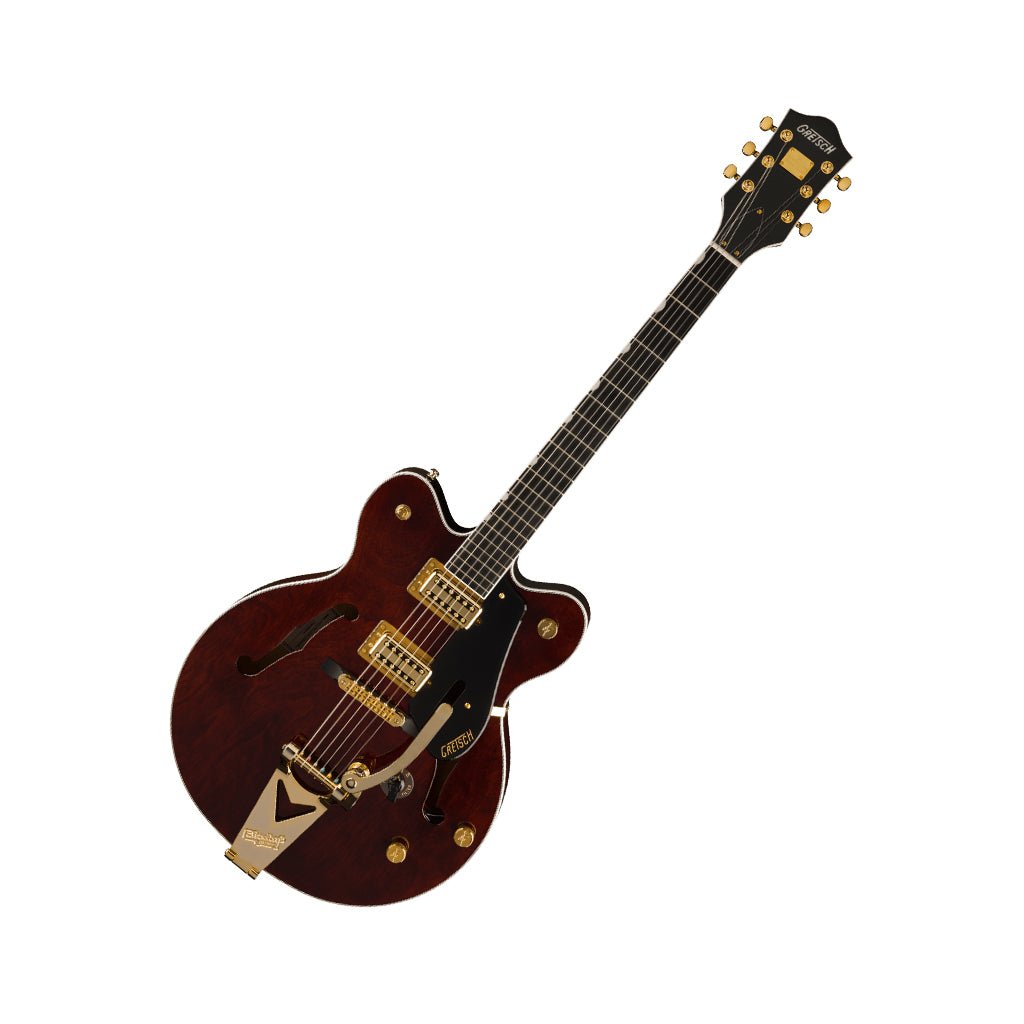 Gretsch Limited Edition Abbey Road Studiomatic Hollow Body w//Bigsby & Gold Hardware - Classic Walnut Stain Electric Guitars Sky Music
